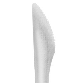 Couteau en Canne à Sucre Blanc 16cm (1.000 Utés)