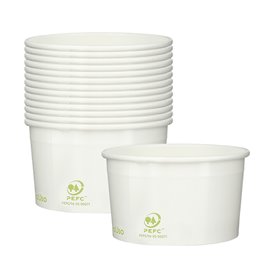 Papieren ijs Container Eco-Vriendelijk 100ml (2600 stuks)