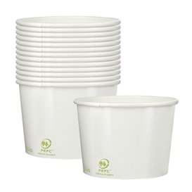 Pot à glace en Carton Ecologique 310ml (1200 Unités)