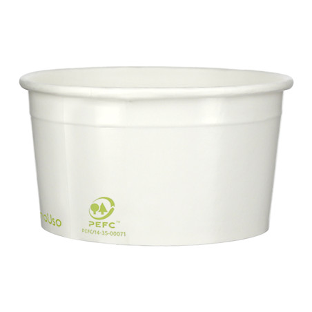 Pot à glace en Carton Ecologique 175ml (50 Unités)