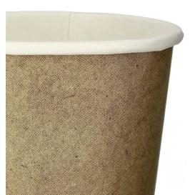 Gobelet Carton Kraft 12Oz/360ml Ø7,5cm (55 Utés)