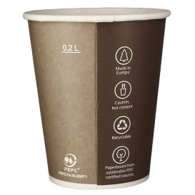 Gobelet Carton "Specialty to go" 9Oz/270ml Ø8,0cm (1.000 Utés)