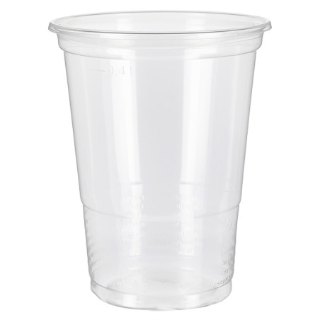 Gobelet en Plastique PP Réutilisable Transparent 500ml Ø9,4cm (50 Utés)