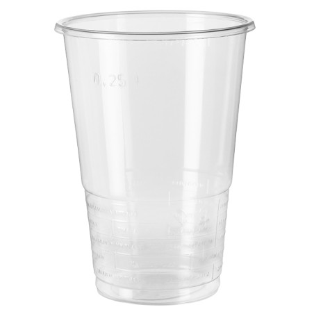 Gobelet en Plastique PP Réutilisable Transparent 330ml Ø7,9cm (1.250 Utés)