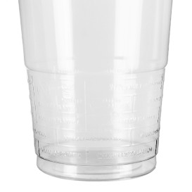 Plastic PP beker transparant 330ml Ø7,9cm (50 stuks)