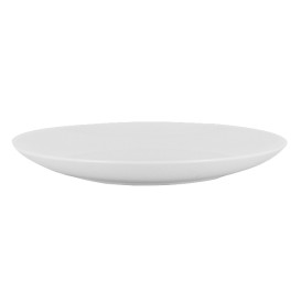 Assiette Réutilisable Durable PETC Stoven Blanc Ø17,5cm (6 Utés)