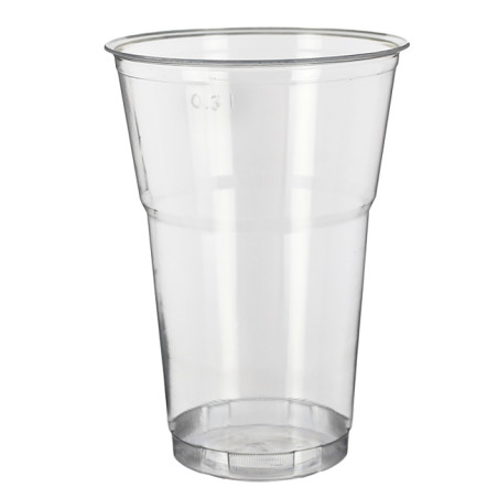 Gobelet en Plastique Réutilisable PS Cristal "Diamant" 350ml Ø8,0cm (25 Utés)