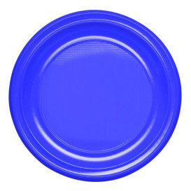 Assiette Creuse Réutilisable Economique PS Bleu foncé Ø20,5cm (150 Utés)