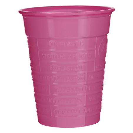 Gobelet Plastique PS Fuchsia 200ml (1.500 Utés)