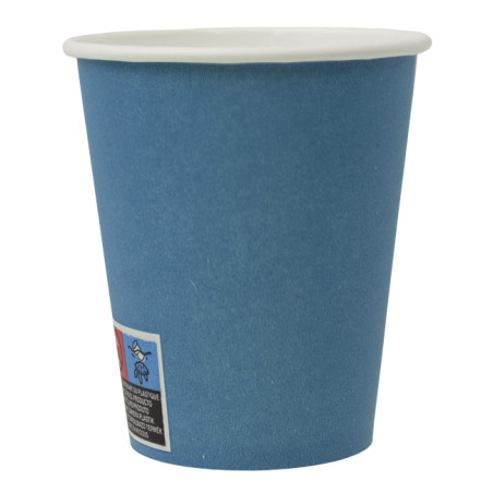 Gobelet en Carton "Colors" Bleu 9Oz/290ml Ø8,0cm (240 Utés)