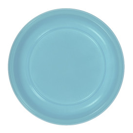 Assiette Creuse Réutilisable Economique PS Bleu Clair Ø20,5cm (150 Utés)