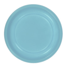 Assiette Creuse Réutilisable Economique PS Bleu Clair Ø20,5cm (25 Utés)