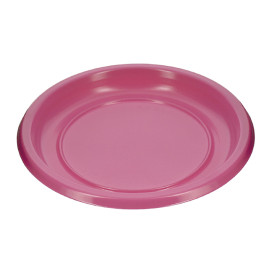 Assiette Plate Réutilisable Economique PS Fuchsia Ø22cm (200 Utés)