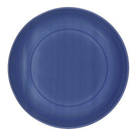 Assiette Creuse Réutilisable Economique PS Bleu foncé Ø20,5cm (25 Utés)