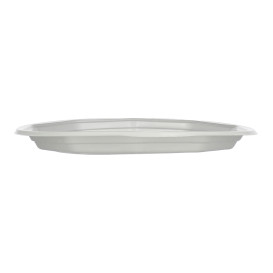 Assiette Réutilisable PP "Deka" Plate Blanc 220mm (297 Utés)