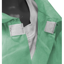 Blouse PP Velcro Sans Poches Vert XL (100 Utés)