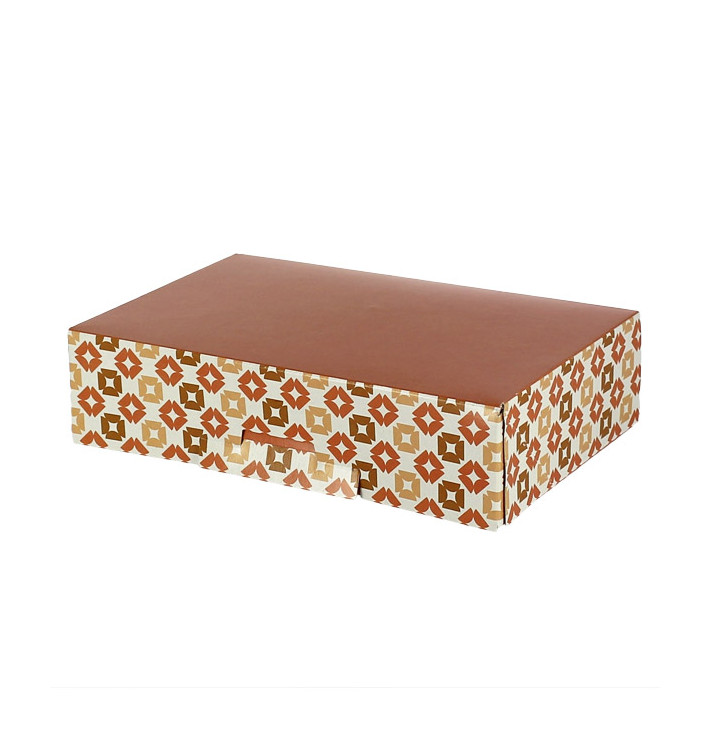 Doos voor Snoep en Chocolaatjes Koraal 19,5x13,5x5,3cm (600 stuks)