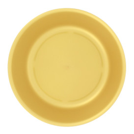 Assiette Réutilisable Durable PP Minéral Or Ø18cm (6 Utés)