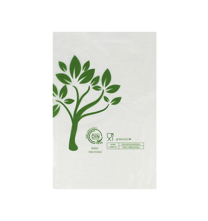 Sac sans Anses Home Compost “Be Eco!” 16x24cm (5.000 Utés)