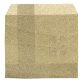 Papieren frieten envelop Vetvrij kraft 12x12cm (250 stuks) 