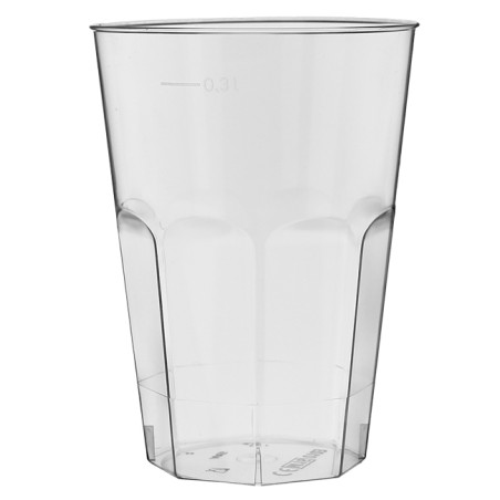 Verre en plastique Transparent PS Cristal Deco 300ml (30 Utés)