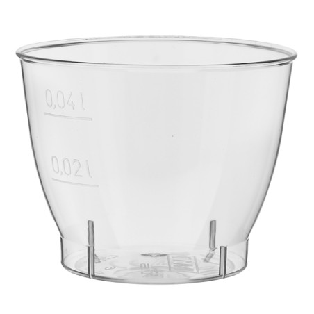 Verre en Plastique PS Cristal Cool Cup 40ml (2.000 Utés)