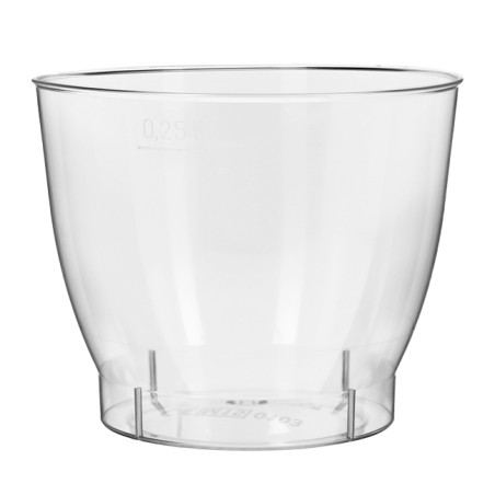 Verre en Plastique PS Cristal Cool Cup 250ml (750 Utés)