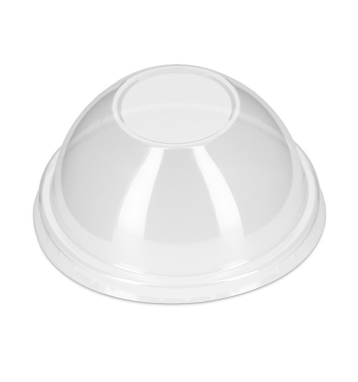 Couvercle Dôme Fermé PP Transparent Ø7,9cm (100 Utés)