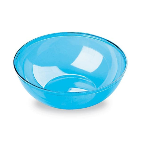 Bol PS Cristal Dur Turquoise 400ml Ø14cm (4 Utés)