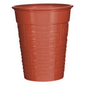 Gobelet Plastique PS Rouge 200ml Ø7cm (50 Utés)