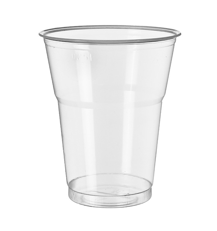 Gobelet Réutilisable PS "Diamant" Cristal 300ml Ø8cm (25 Utés)