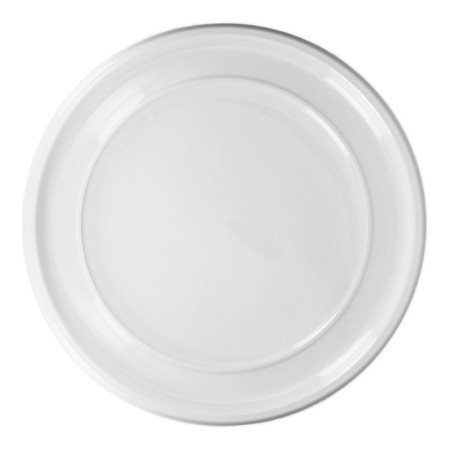 Assiette Réutilisable PS Ronde Blanc Ø32cm (180 Utés)