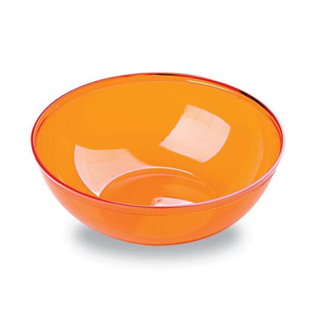 Bol PS Cristal Dur Orange 400ml Ø14cm (4 Utés)