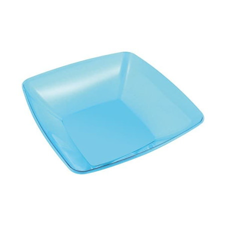 Bol PS Cristal Dur Turquoise 480ml 14x14cm (60 Utés)