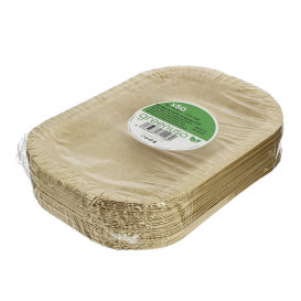 Plat en Carton Ingraissable Kraft 15x23cm 245g/m² (750 Utés)