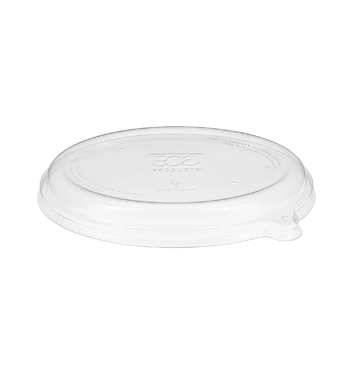 Couvercle RPET Transparent Boîte Ecologique Ovale 710 et 940ml (300 Utés)