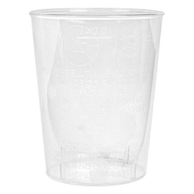 Verre Plastique Dur Transparent PS 40ml (2.000 Unités)