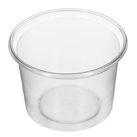 Pot PP Transparent pour sauces 100ml Ø7,0cm (1.000 Utés)