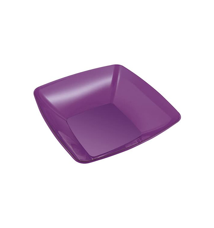 Bol PS Cristal Dur Aubergine 480ml 14x14cm 