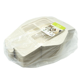 Boîte Canne à Sucre MenuBox 3C 21x21x4cm 900ml (50 Utés)