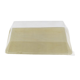 Plastic PET Deksel 27x20cm (10 stuks)