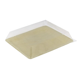 Couvercle Plastique PET 27x20cm (200 Utés)