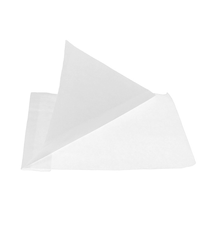 Sachet Papier Ingraissable Ouverture latérale 15x15 cm (3.000 Utés)