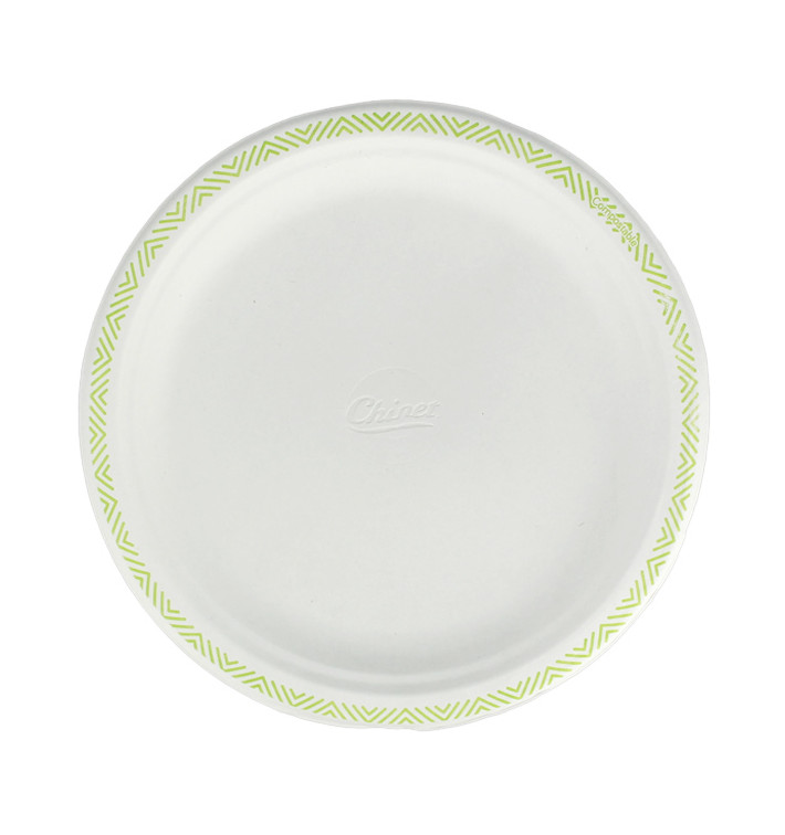 Assiette en Carton Chinet 240mm Flavour (100 Unités)