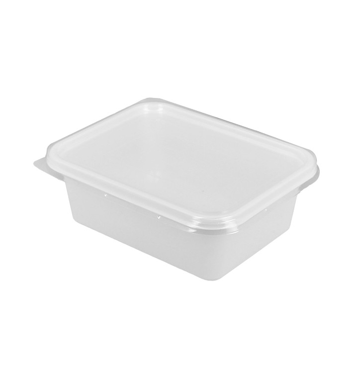 Verpakking Plastic Deksel Transp. 12,7x9,1x4,2cm (100 stuks) 