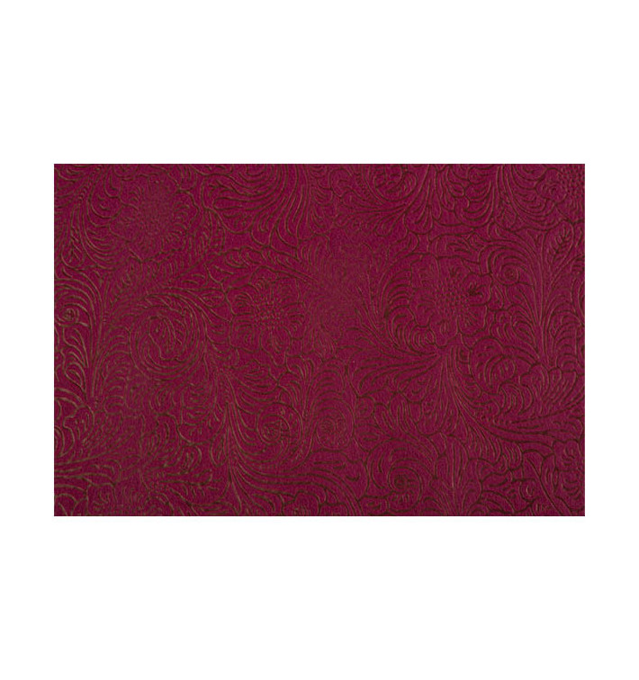 Nappe en Non-Tissé PLUS Bourgogne 120x120cm (100 Utés)