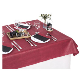 Nappe en Non-Tissé PLUS Bourgogne 120x120cm (100 Utés)