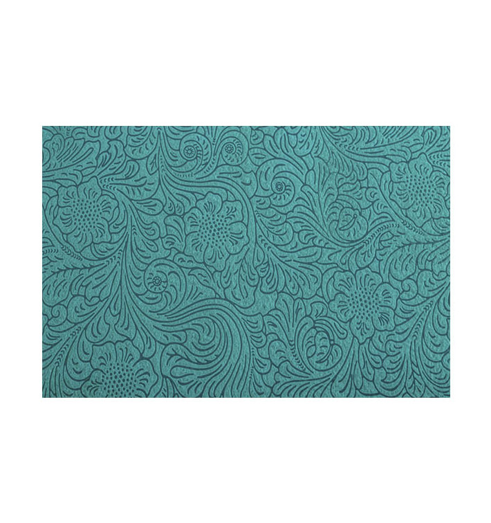 Nappe en Non-Tissé PLUS Turquoise 120x120cm (100 Utés)