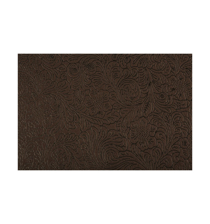 Nappe en Non-Tissé PLUS Marron 120x120cm (100 Utés)