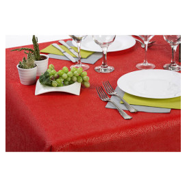 Nappe en Non-Tissé PLUS Rouge 100x100cm (100 Utés)